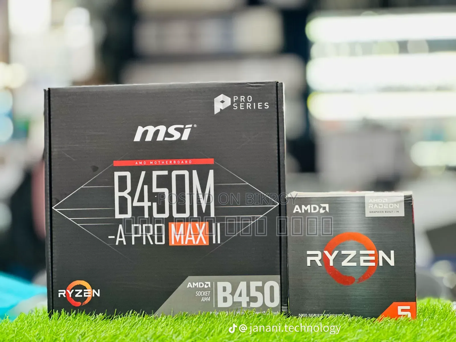 Desktop Computer MSI model 16GB AMD Ryzen 5 SSD 256GB