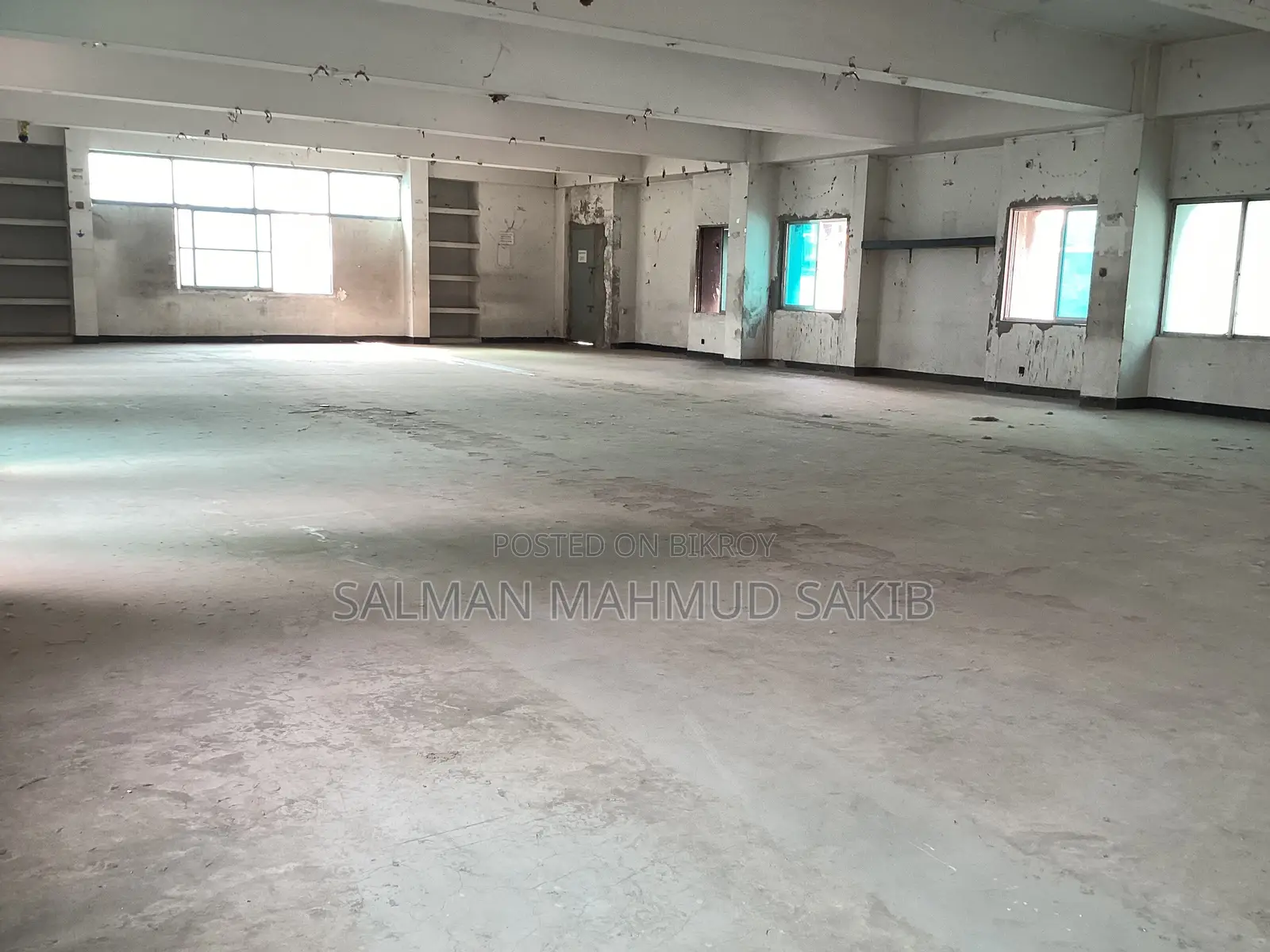 9000 Sq Ft (3 Floors) Rent for Factory, Bank, Warehouse in Degerchala