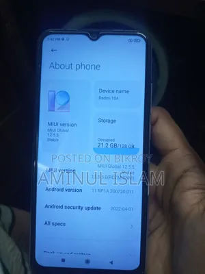 শাওমি রেডমি ১০এ ১২৮ জিবি