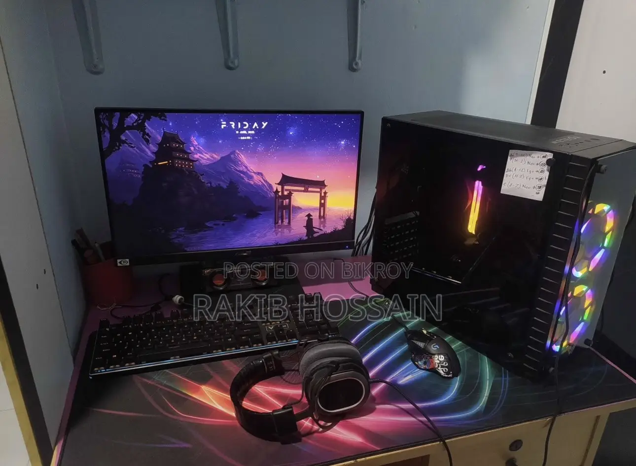 Desktop Computer Asus 16GB AMD Ryzen 5 SSD 500GB