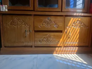 Teak Wood Showcase