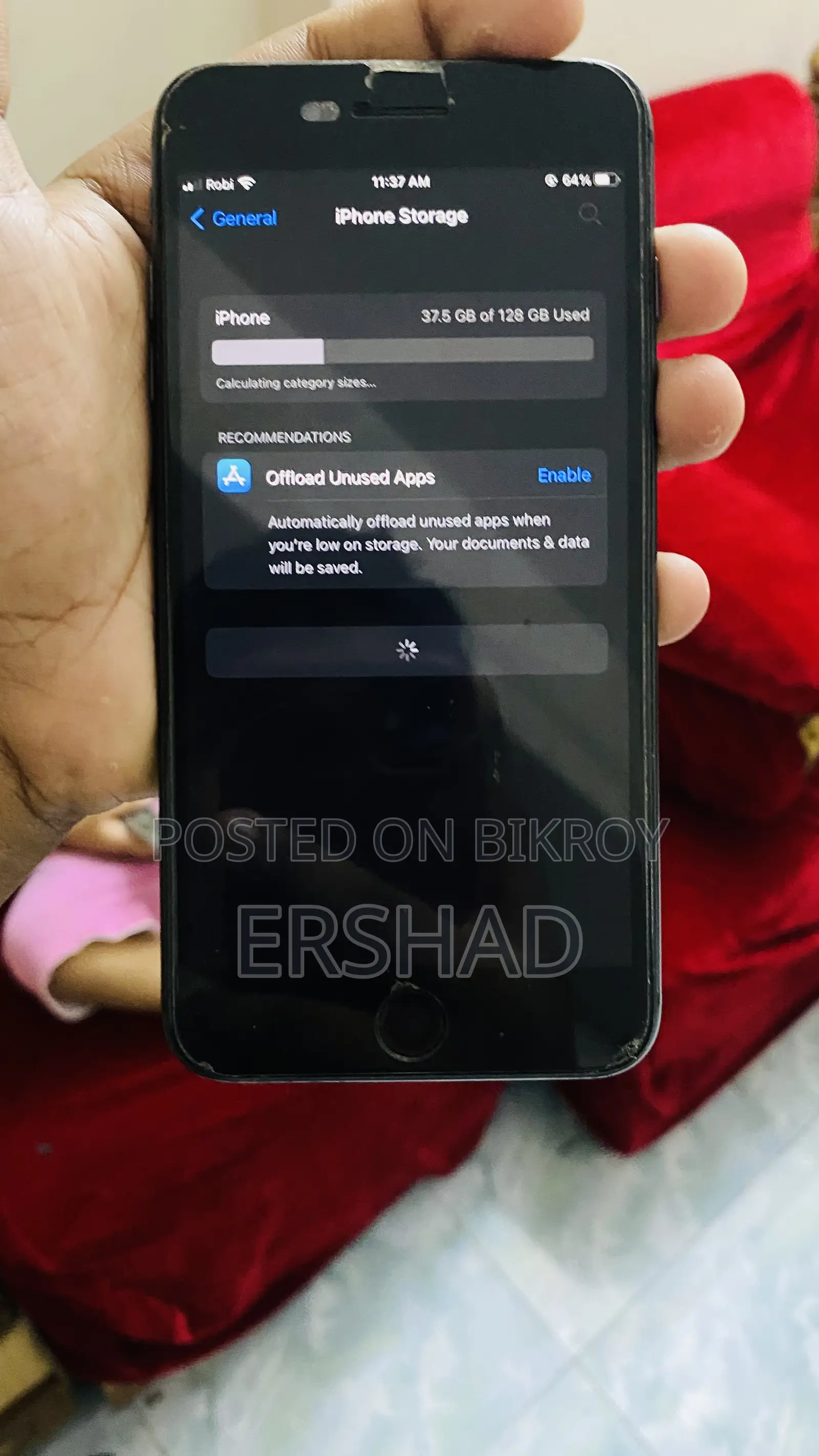 Apple iPhone 8 Plus 128 GB Black