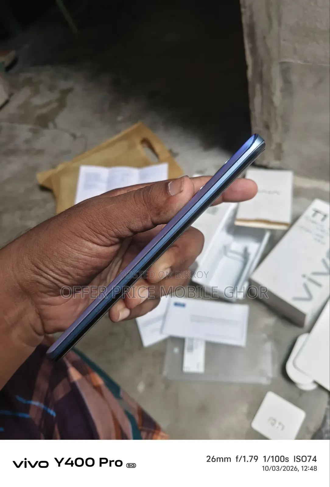 Vivo T1x (India) 128 GB White
