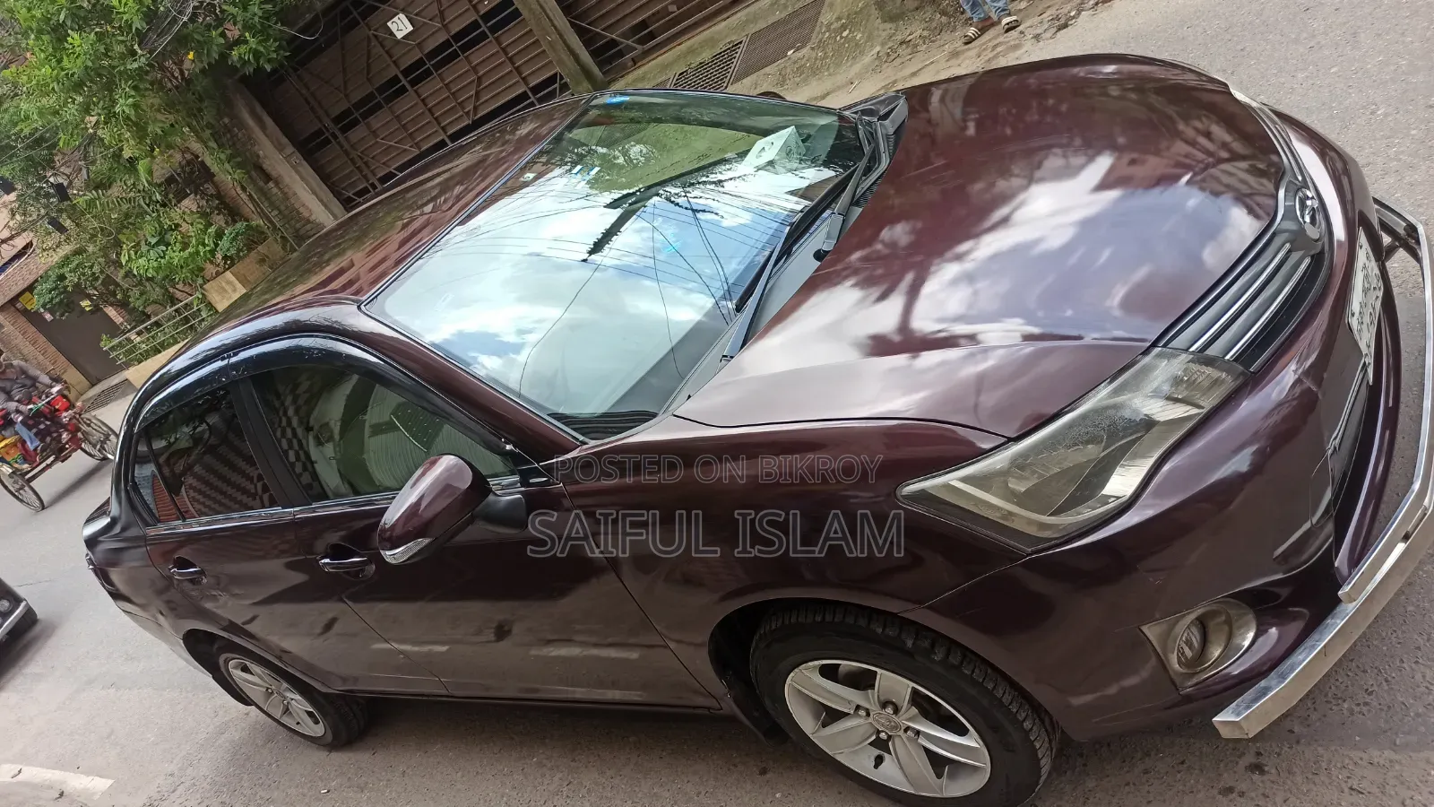 Toyota Axio 2014 Maroon