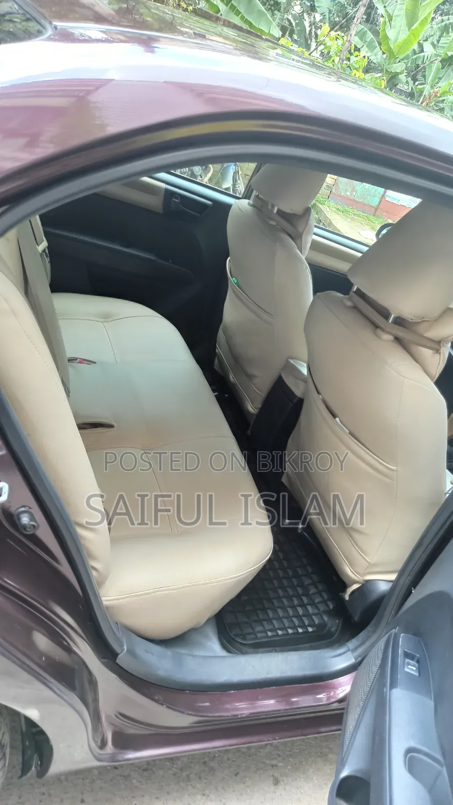 Toyota Axio 2014 Maroon