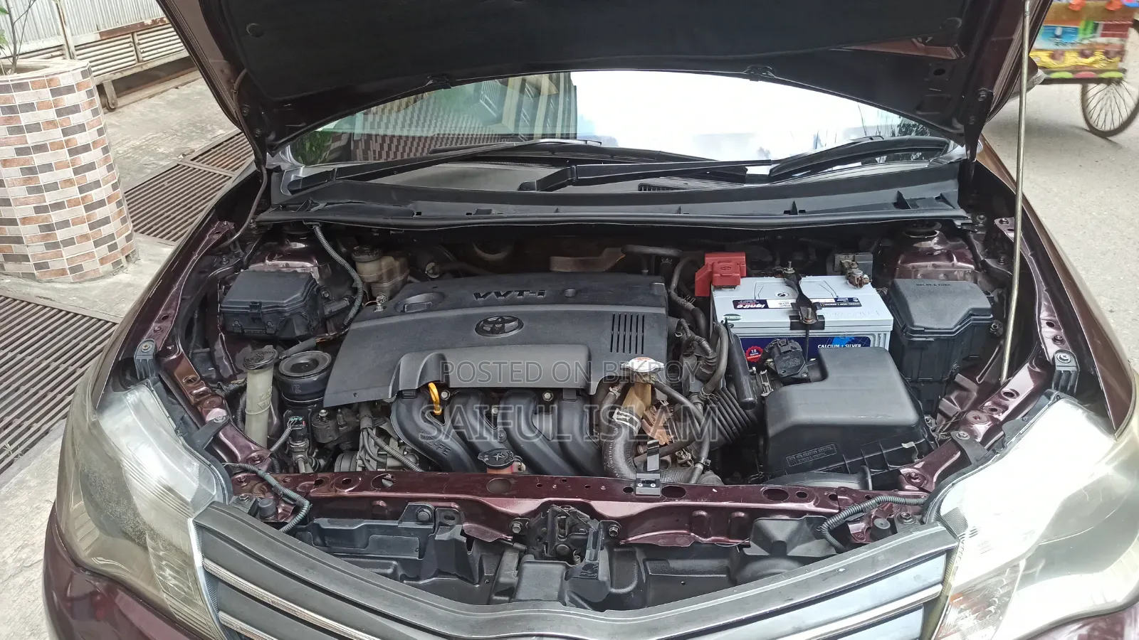 Toyota Axio 2014 Maroon