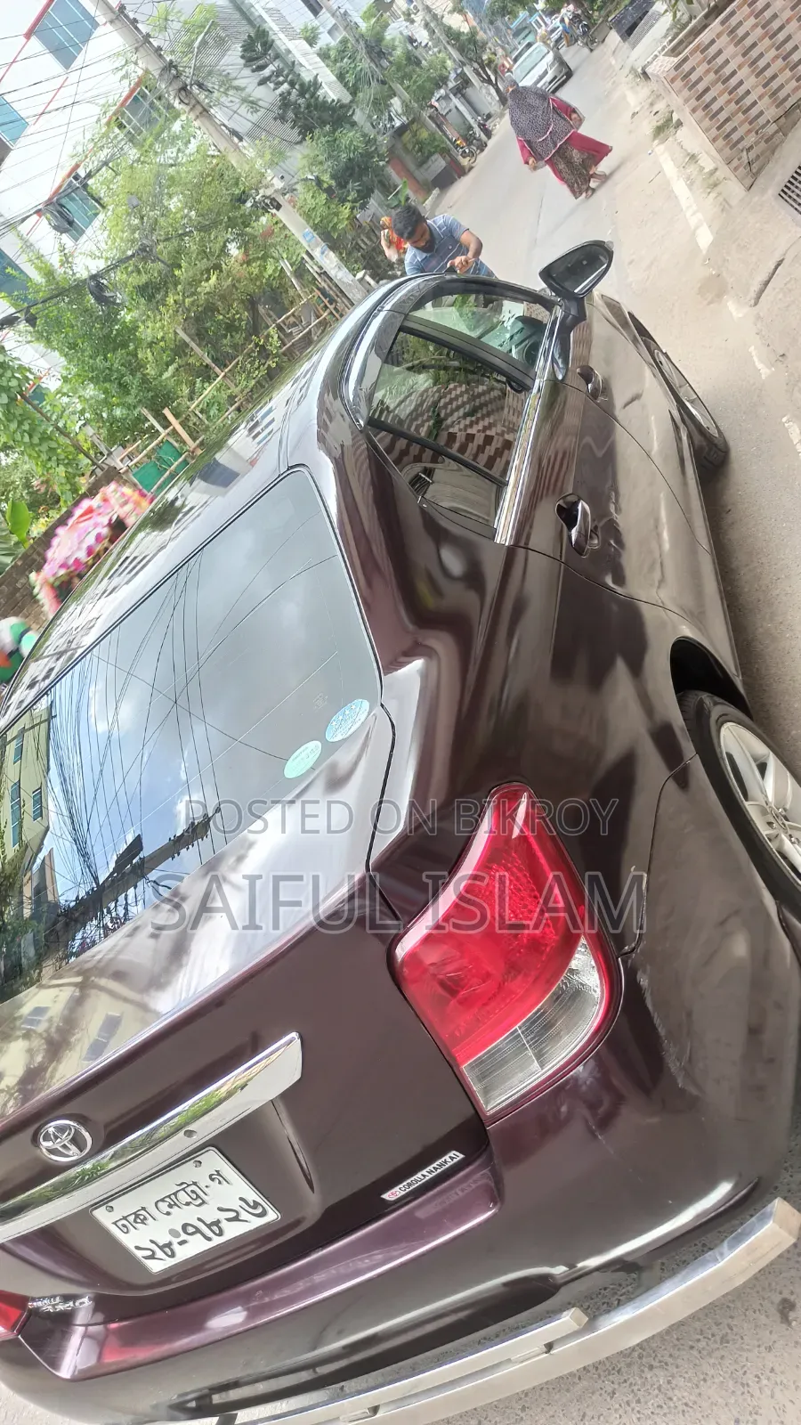 Toyota Axio 2014 Maroon
