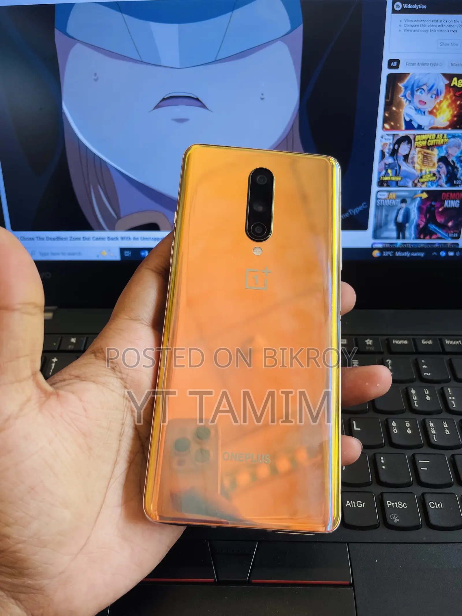 OnePlus 8 128 GB Gold
