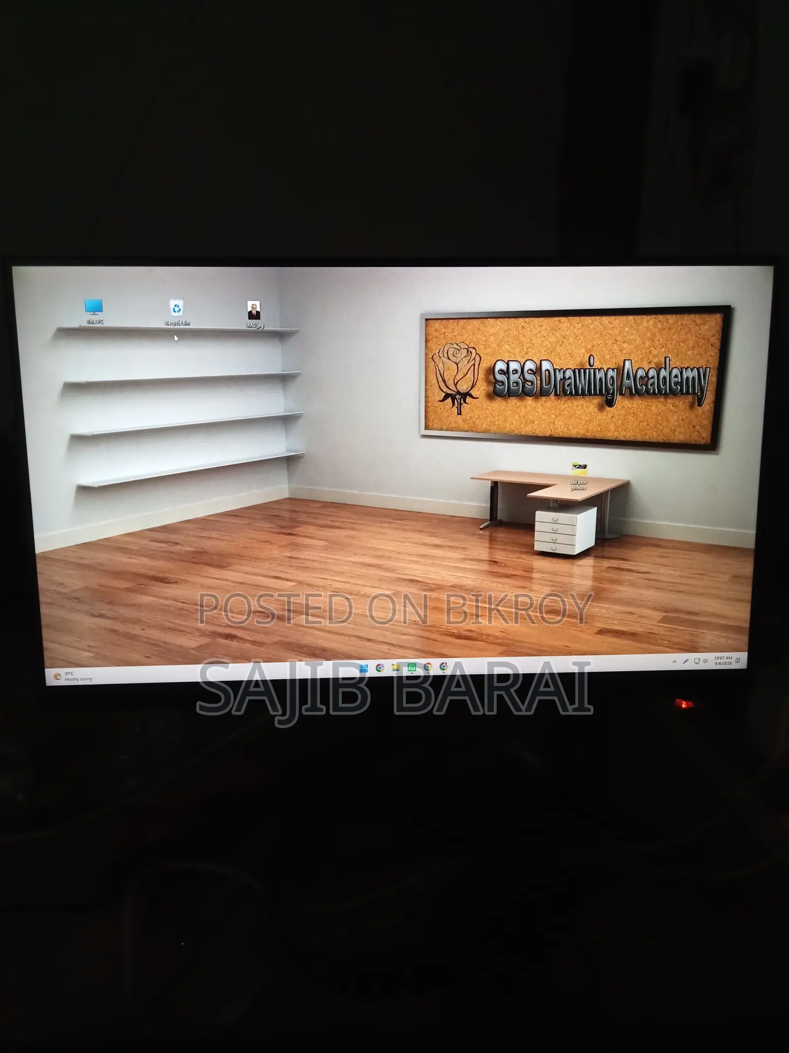Desktop Computer MSI model 16GB Intel Core i5 SSD 500GB