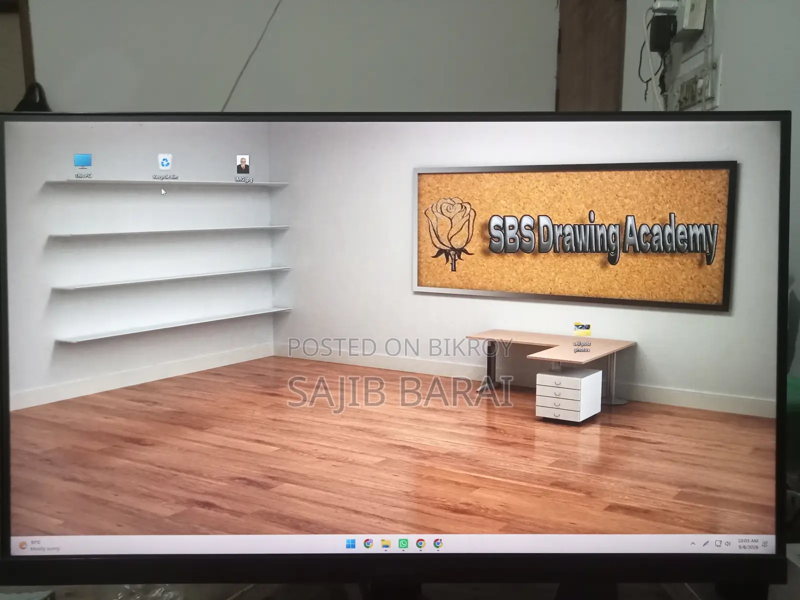 Desktop Computer MSI model 16GB Intel Core i5 SSD 500GB