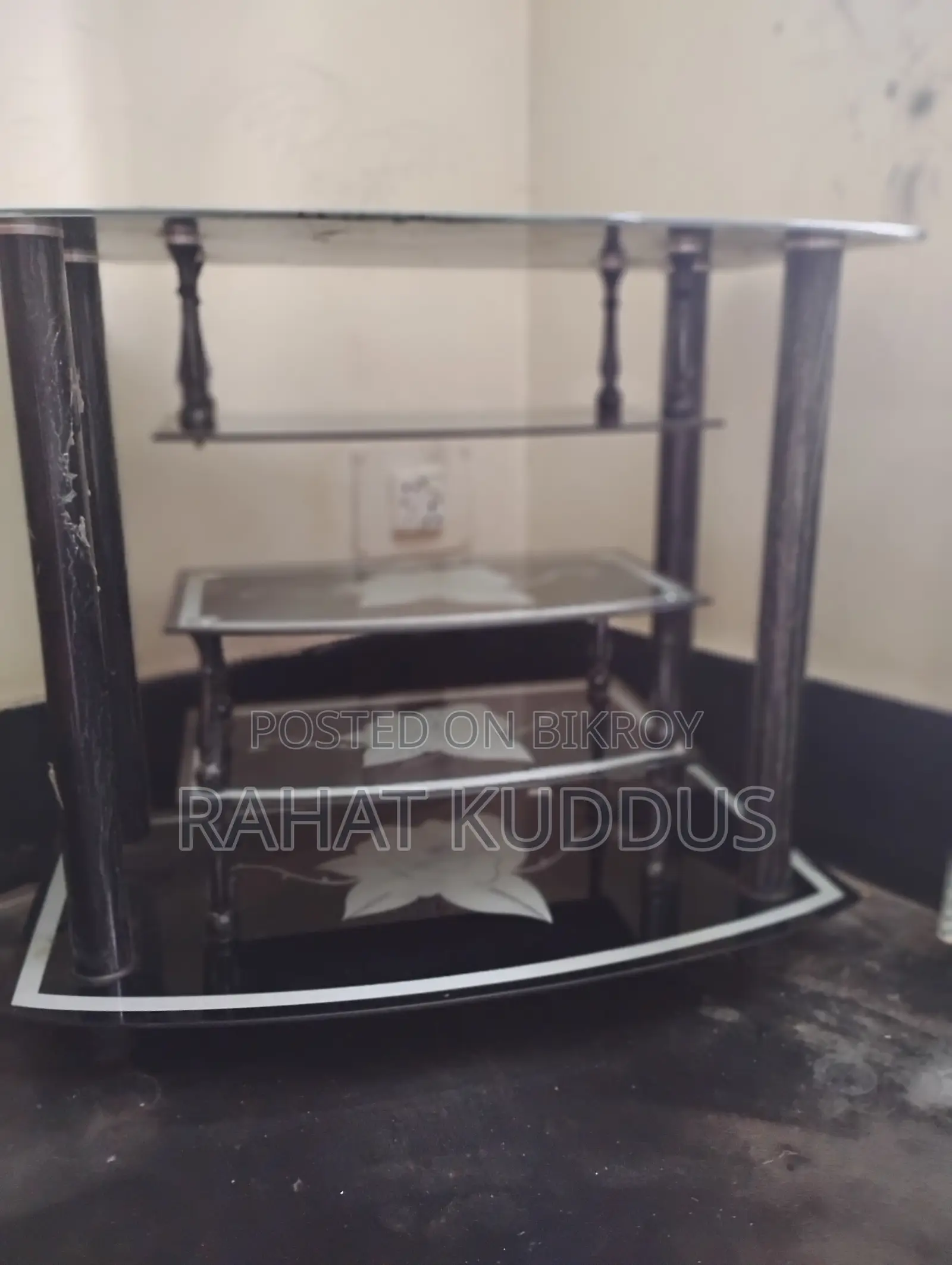 Glass TV Stand