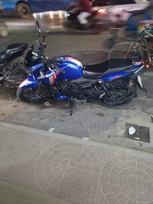TVS Apache RTR 160 2V 2017 Blue