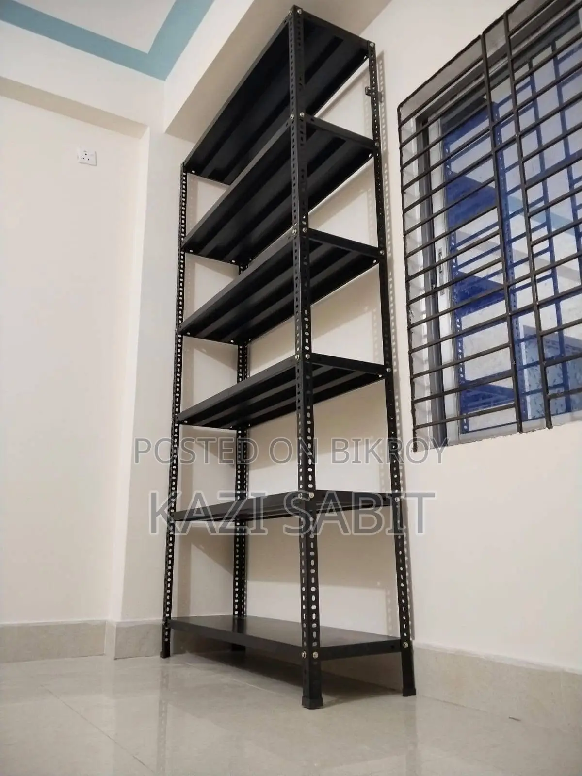 Adjustable Slotted Steel Rack Shelf