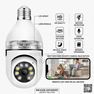 360° WiFi IP Camera – Smart Security in the Palm of Your Hand!