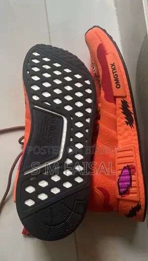 Adidas NMD R1 South Park Kenny Orange Knit Runner Shoes