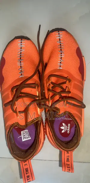 Adidas NMD R1 South Park Kenny Orange Knit Runner Shoes