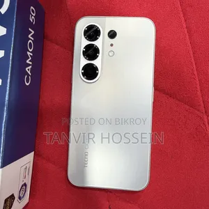 New Tecno Camon 50 256 GB Silver