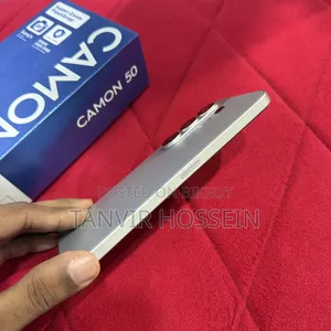 New Tecno Camon 50 256 GB Silver