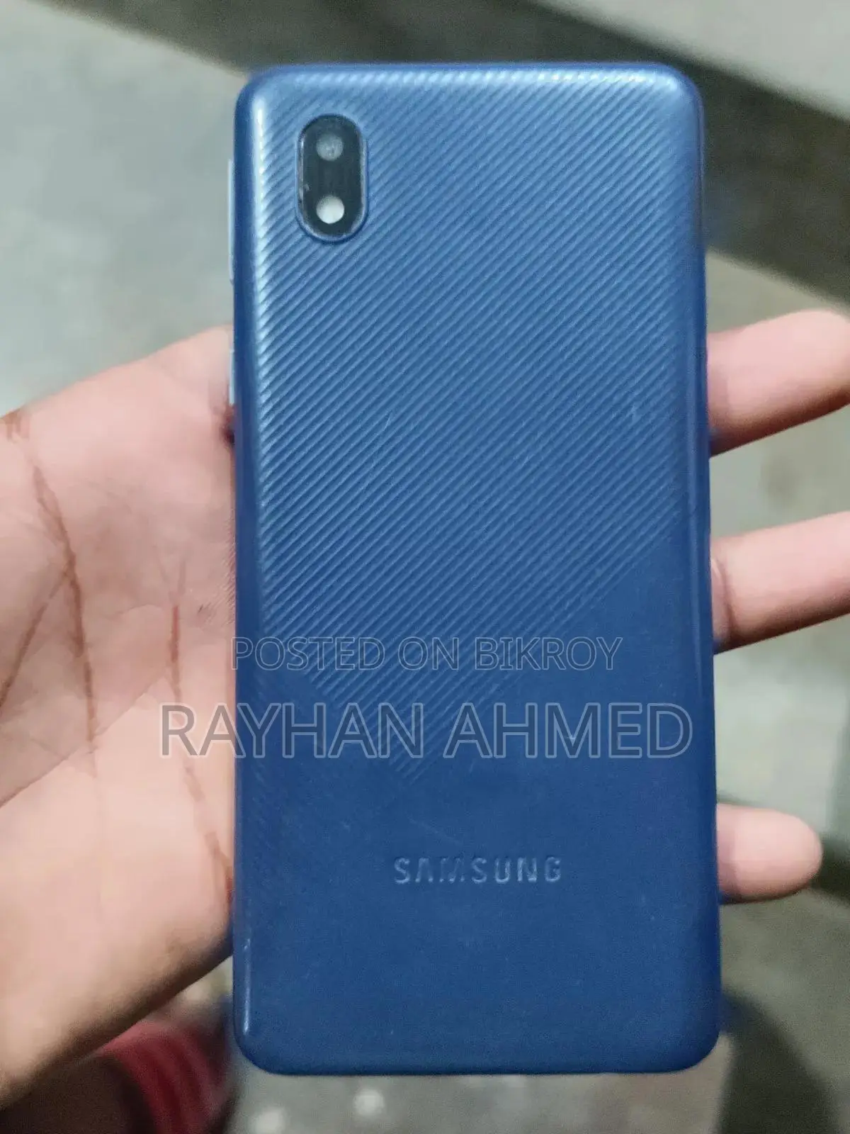 স্যামসাং গ্যালাক্সি এ০১ ৩২ জিবি ব্লু