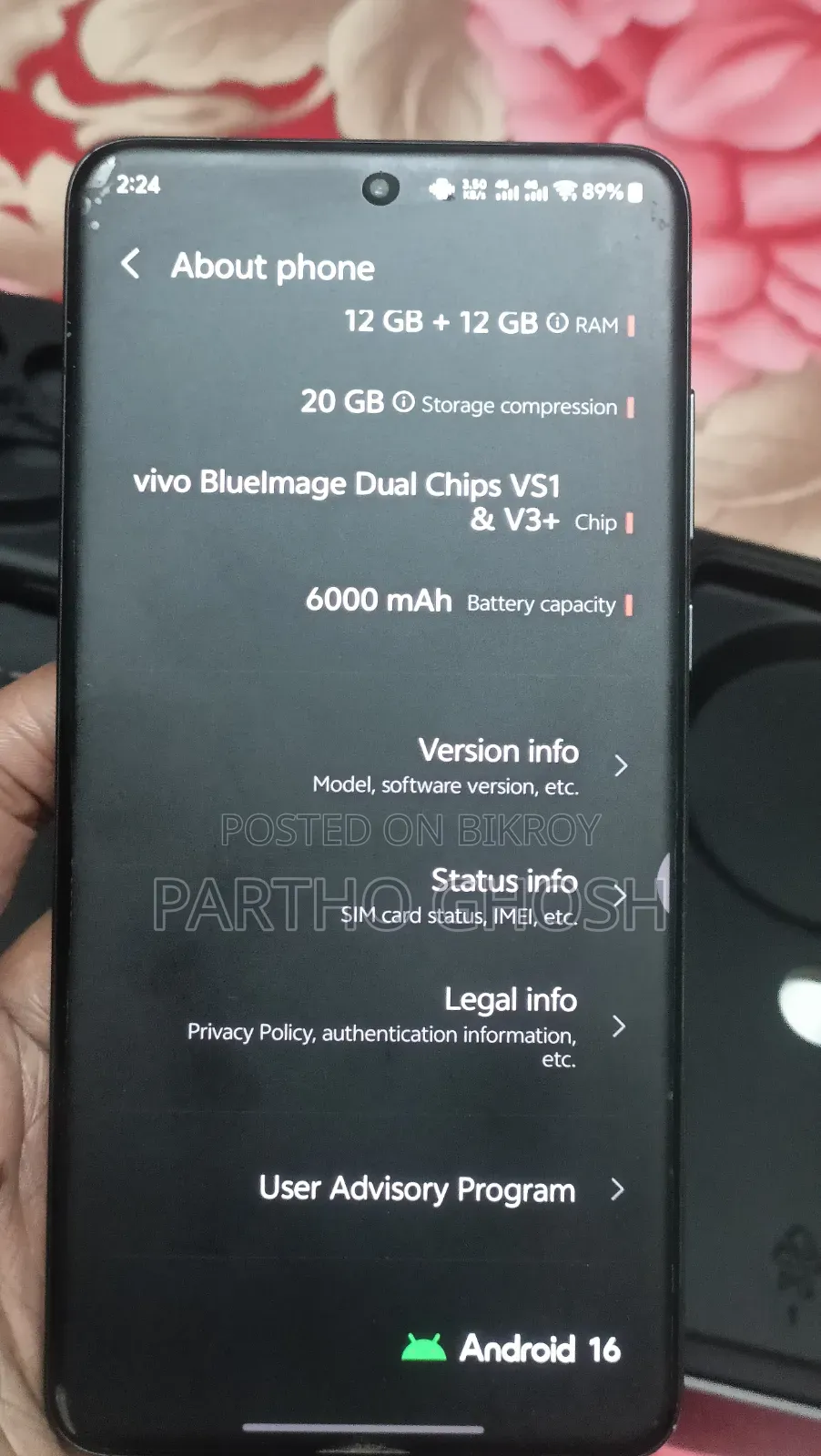 Vivo X200 Ultra 256 GB Black