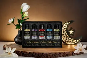 ৫ পিস Premium Attar Combo | ৩ ML Each | Long Lasting | Alcohol Free