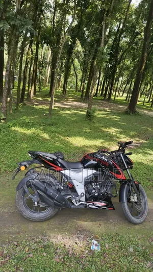 টিভিএস আপাচি আরটিআর ১৬০ ৪ভি ২০২৪ ব্ল্যাক