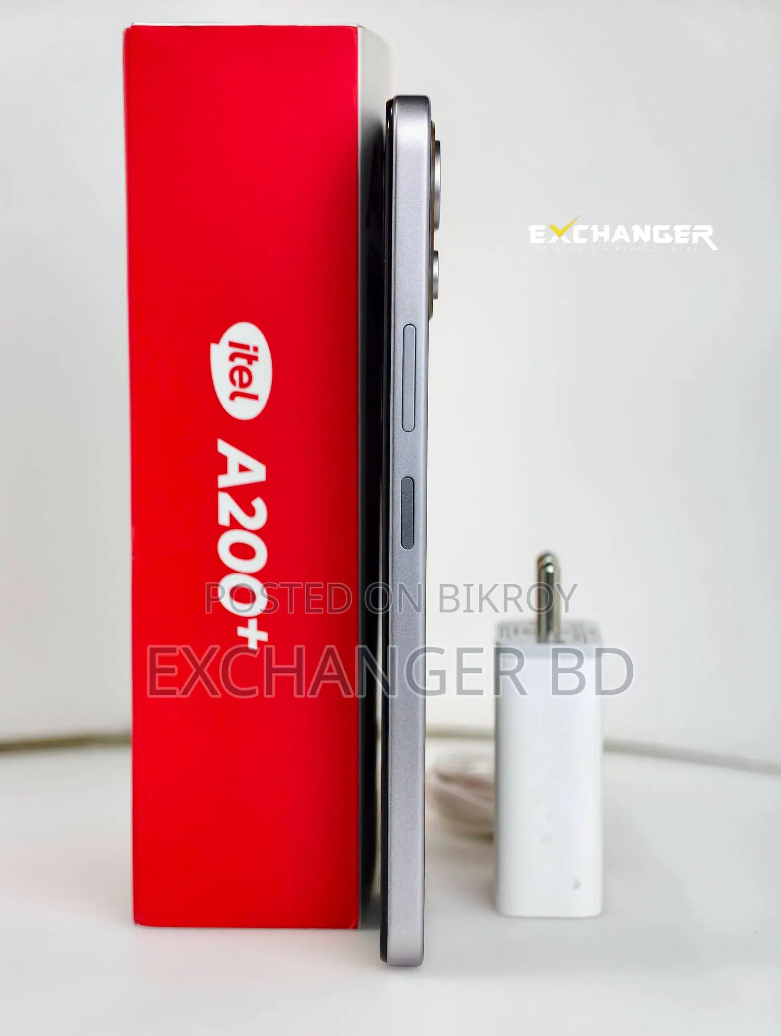 আইটেল এ২০০+ ৬৪ জিবি গ্রে