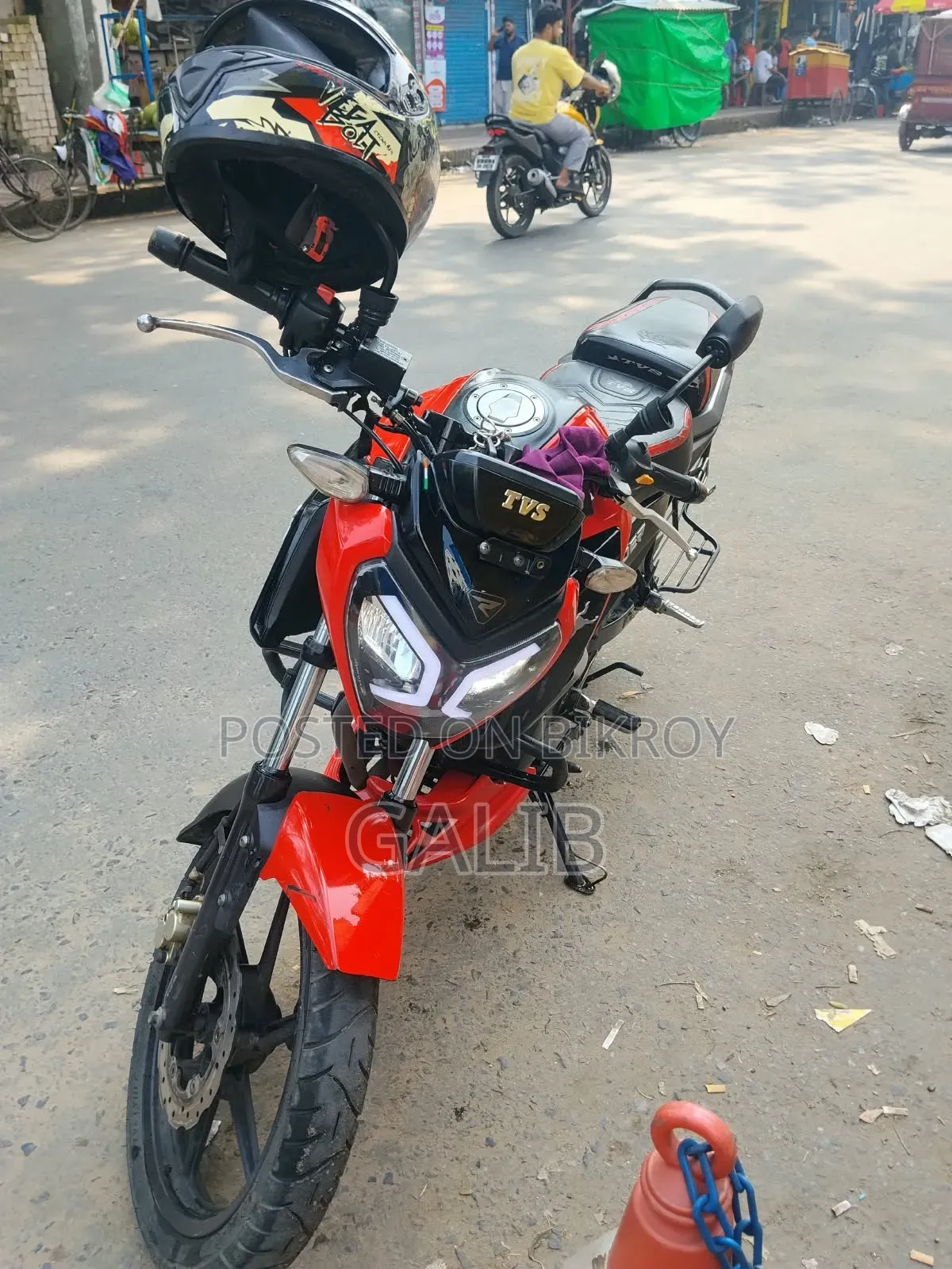 টিভিএস রাইডার ১২৫ ২০২৪ রেড