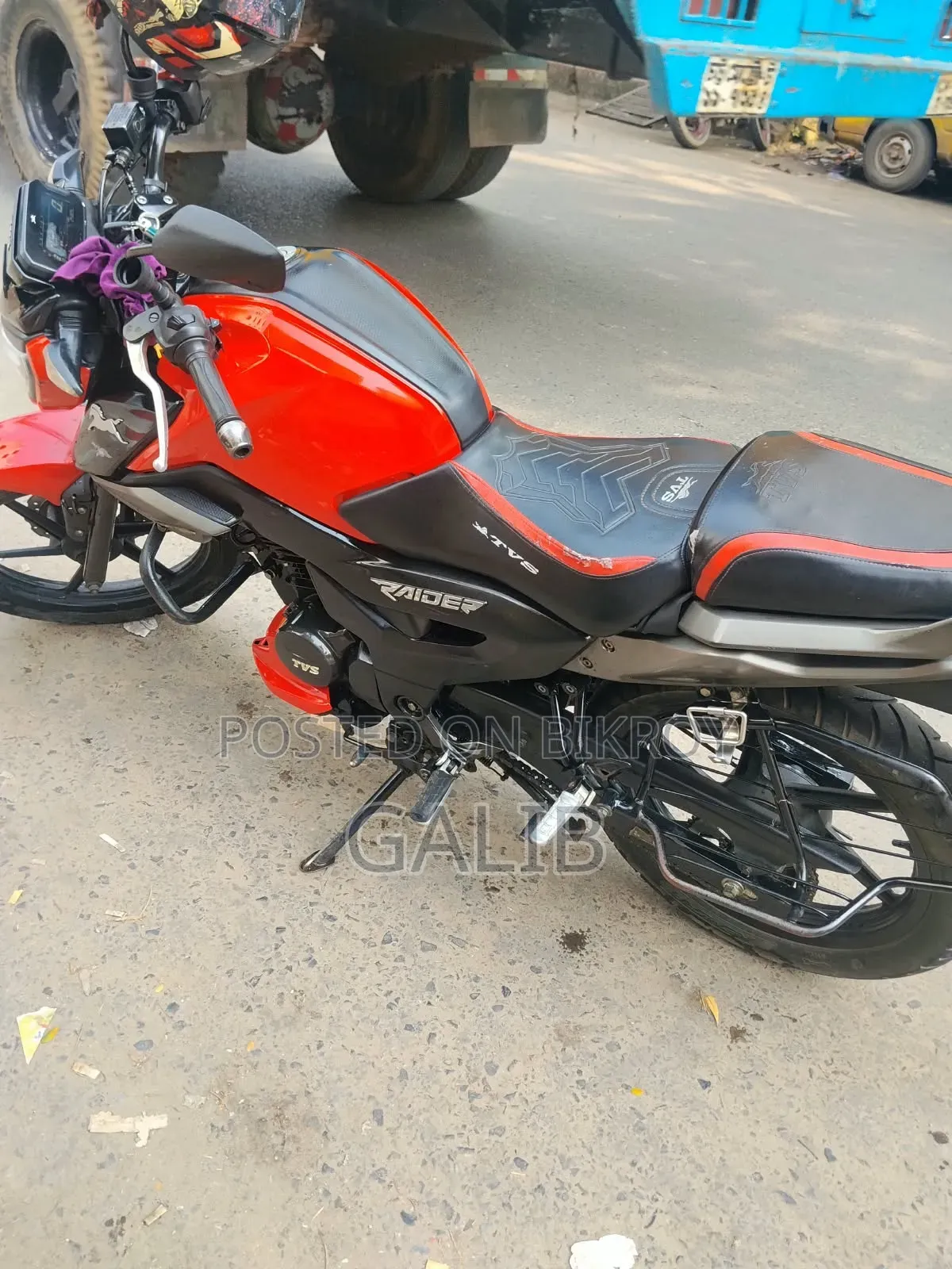 টিভিএস রাইডার ১২৫ ২০২৪ রেড