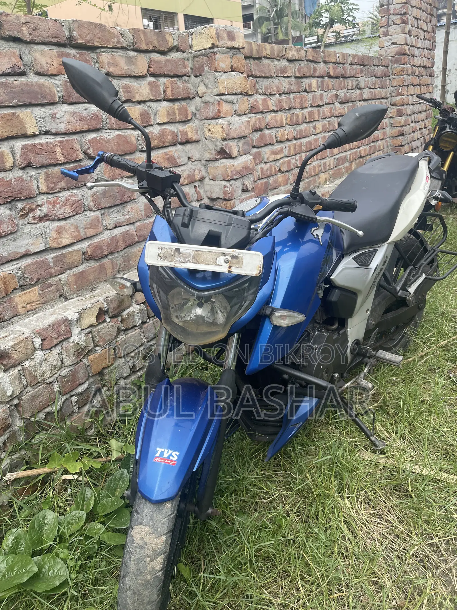 টিভিএস অ্যাপাচি ১৬০ ৪ভি ২০২২ নীল