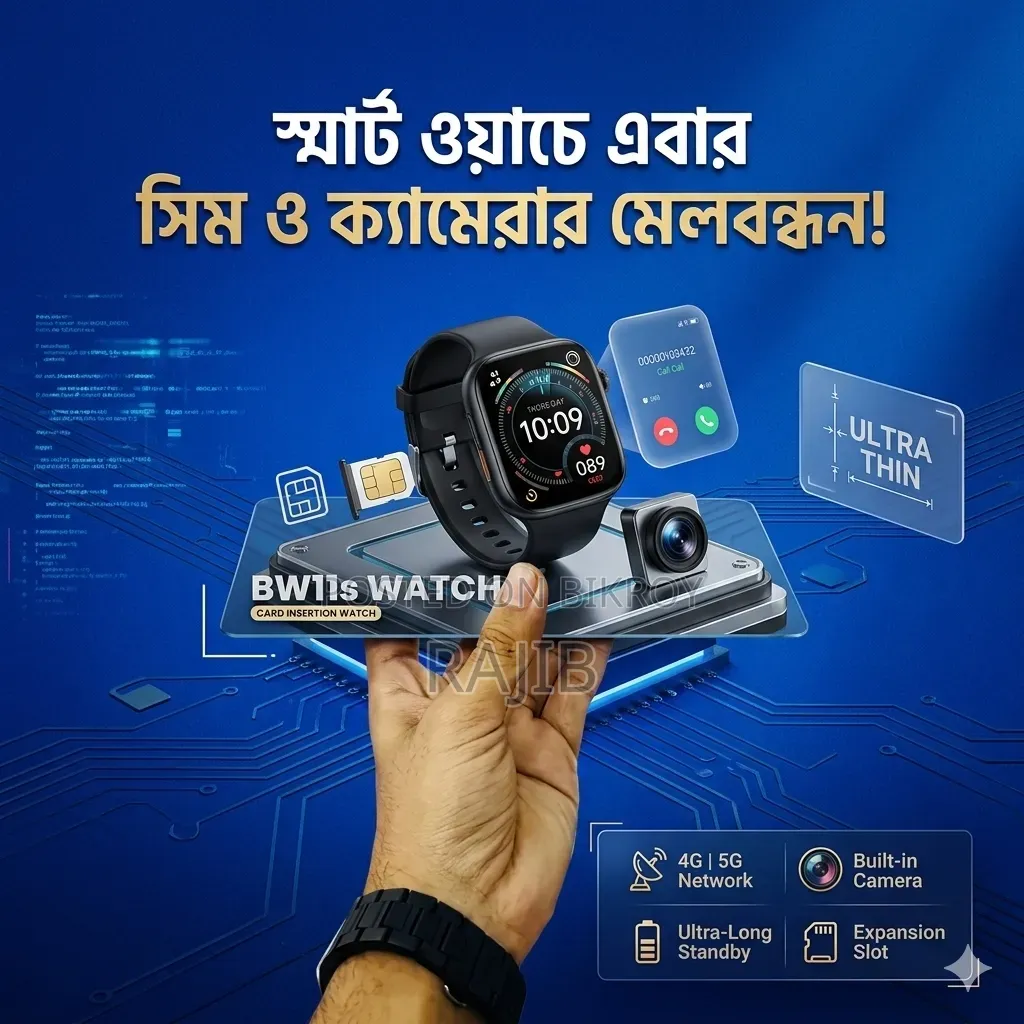 BW11s / BW11 Card Insertion Smart Watch