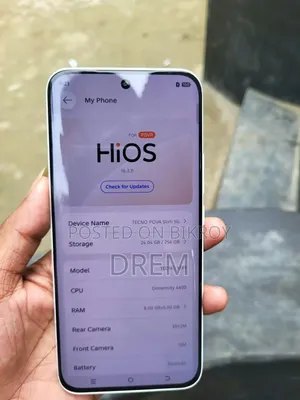 Tecno Pova Slim 5G 256 GB White