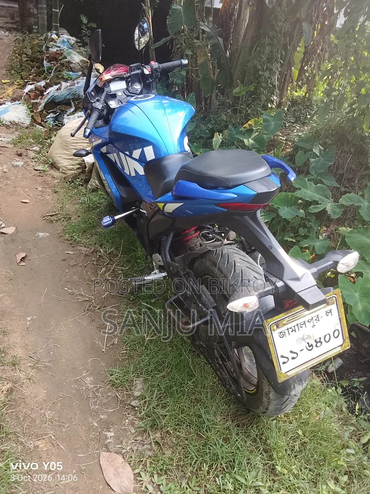 Suzuki Gixxer SF 2020 Blue