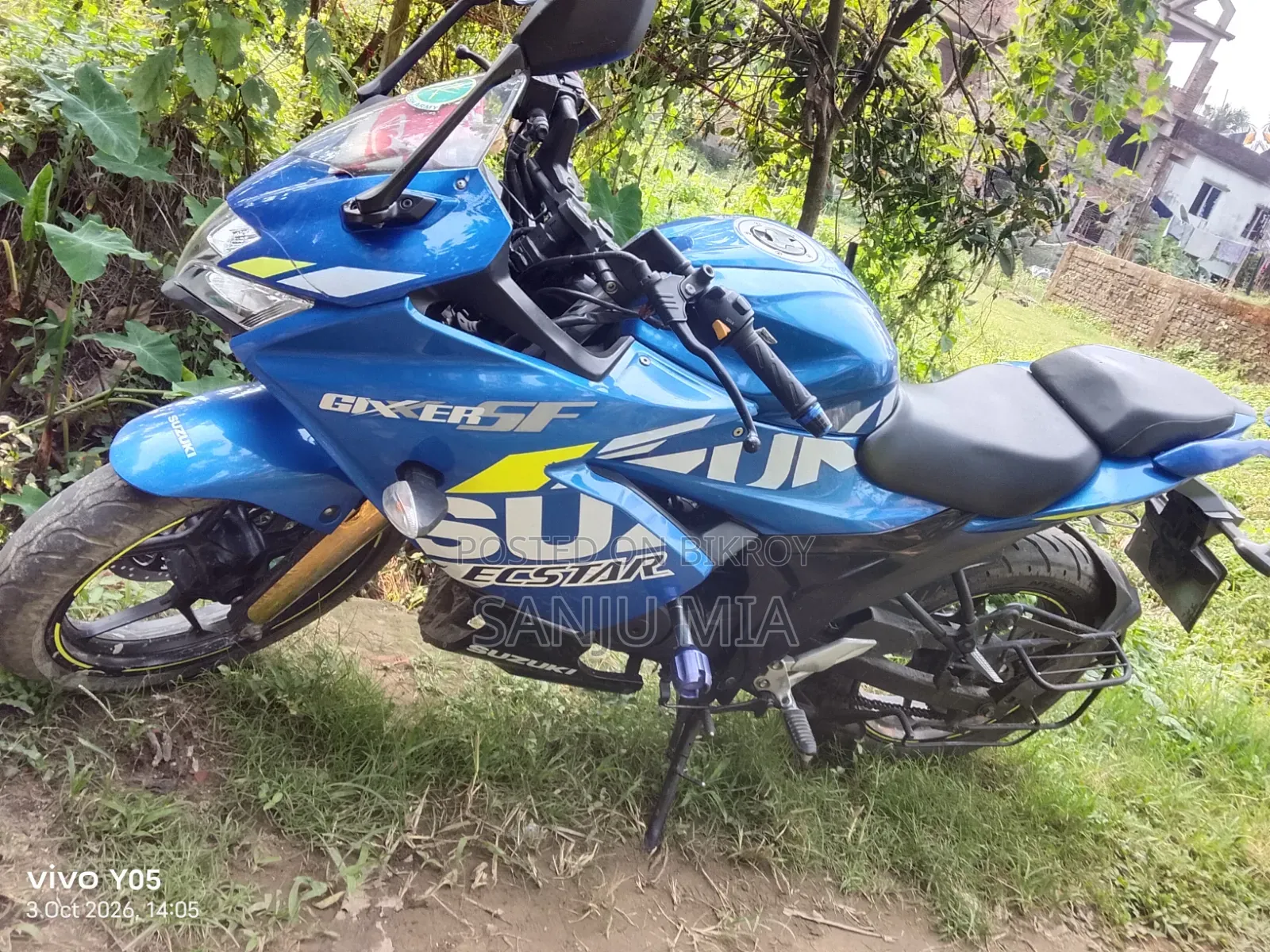 Suzuki Gixxer SF 2020 Blue