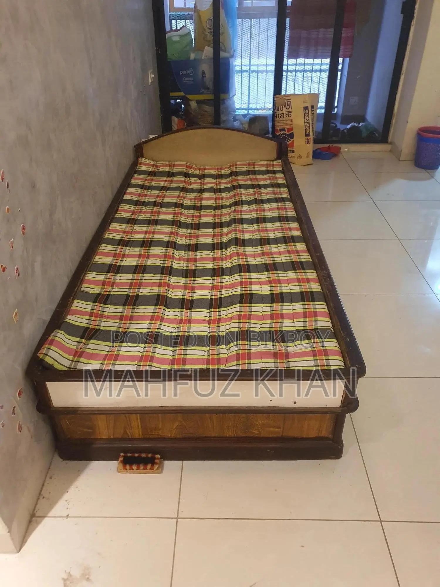 ৩/৭ সিঙ্গেল খাট