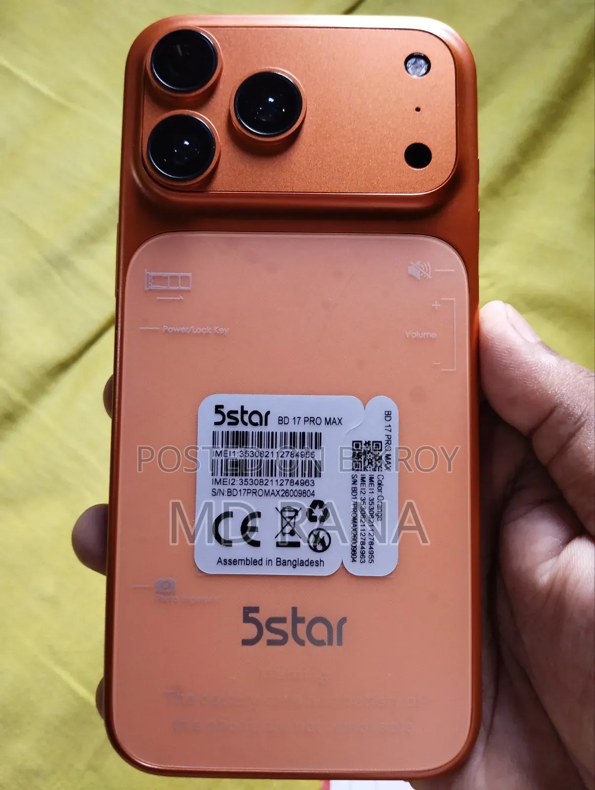 New 5Star 17 Pro Max 128 GB Bronze
