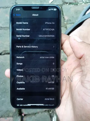 Apple iPhone XS 64 GB Black