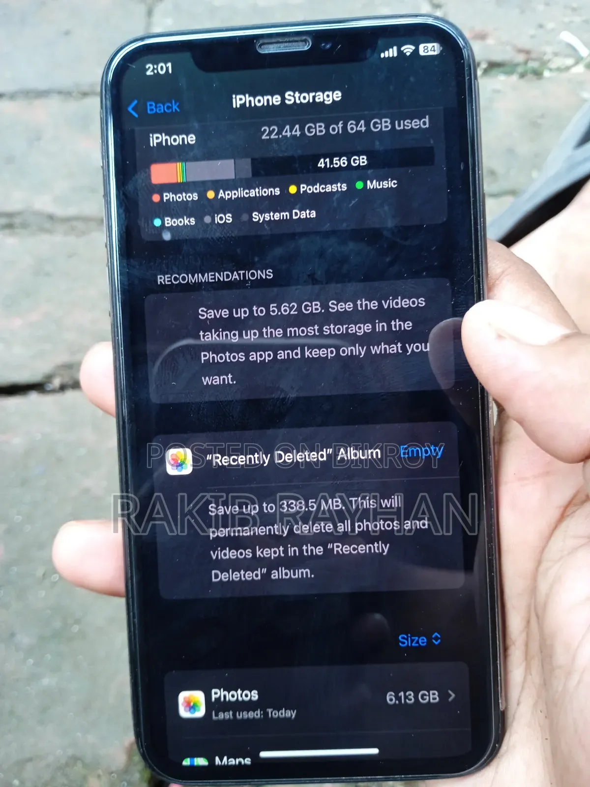 Apple iPhone XS 64 GB Black