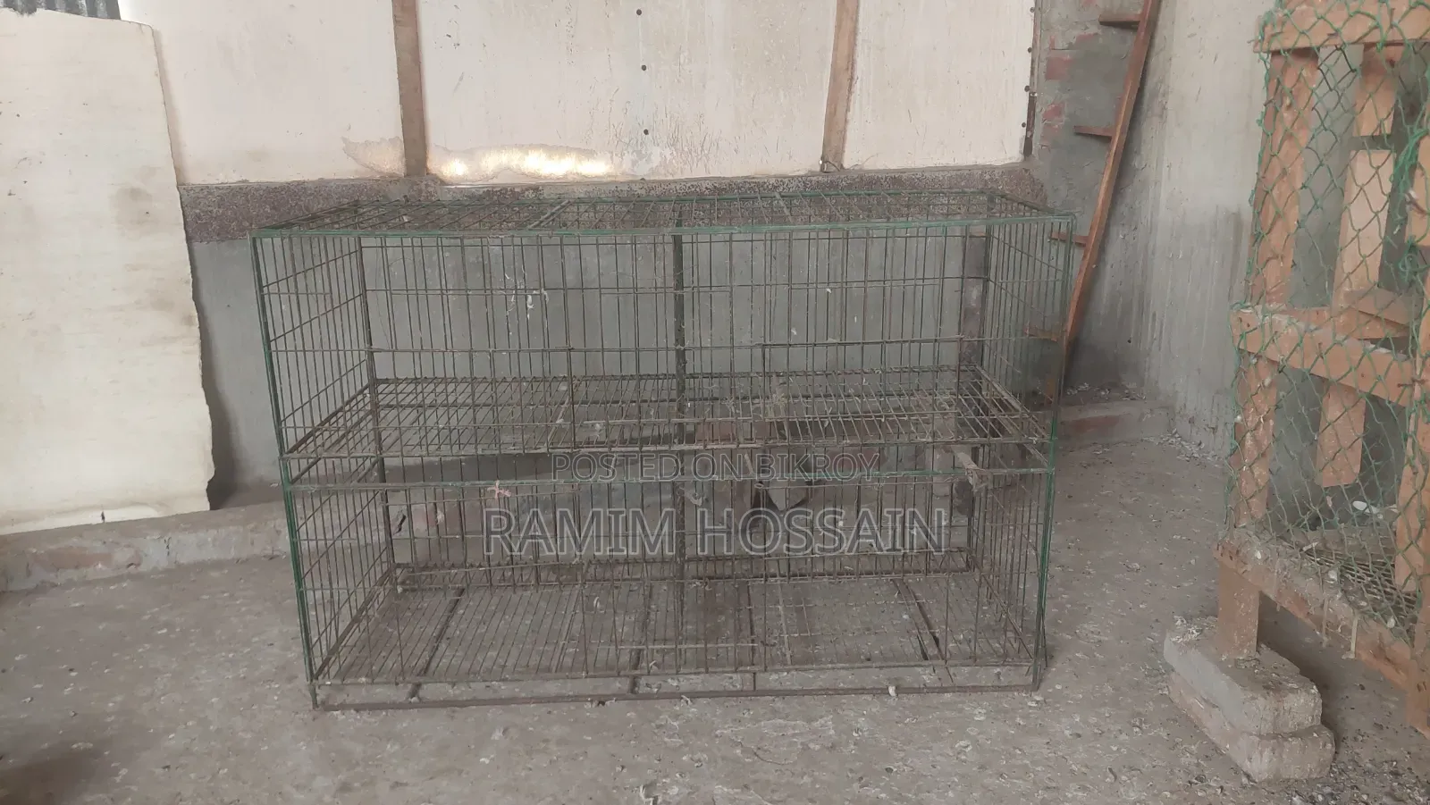 ৪ খোপের খাঁচা ট্রে সহ