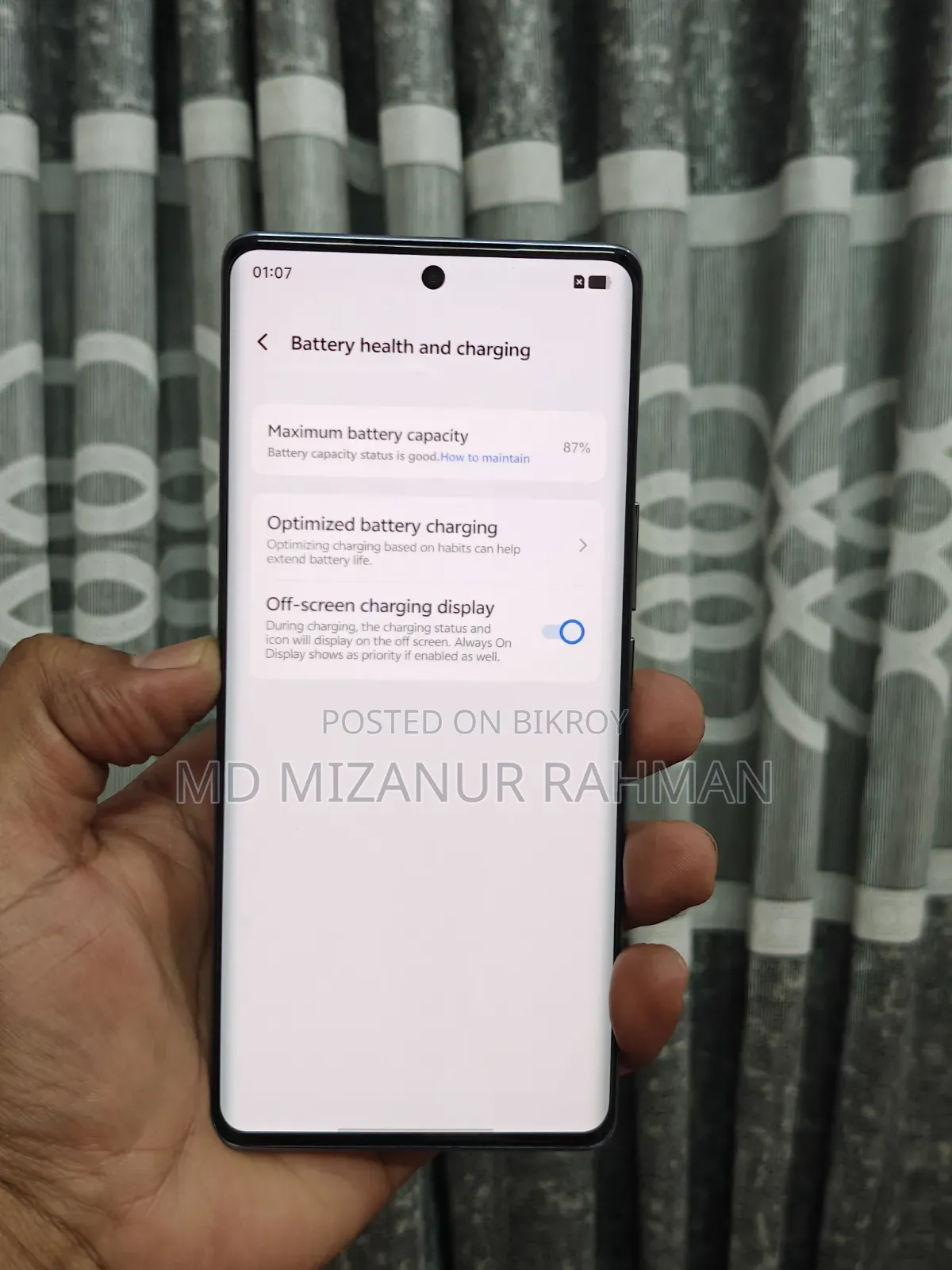 Vivo S17 512 GB Blue