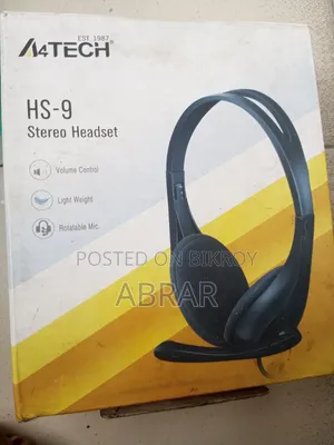 ১টি এ৪ টেক হেডসেট মাইক্রোফোন সেল
