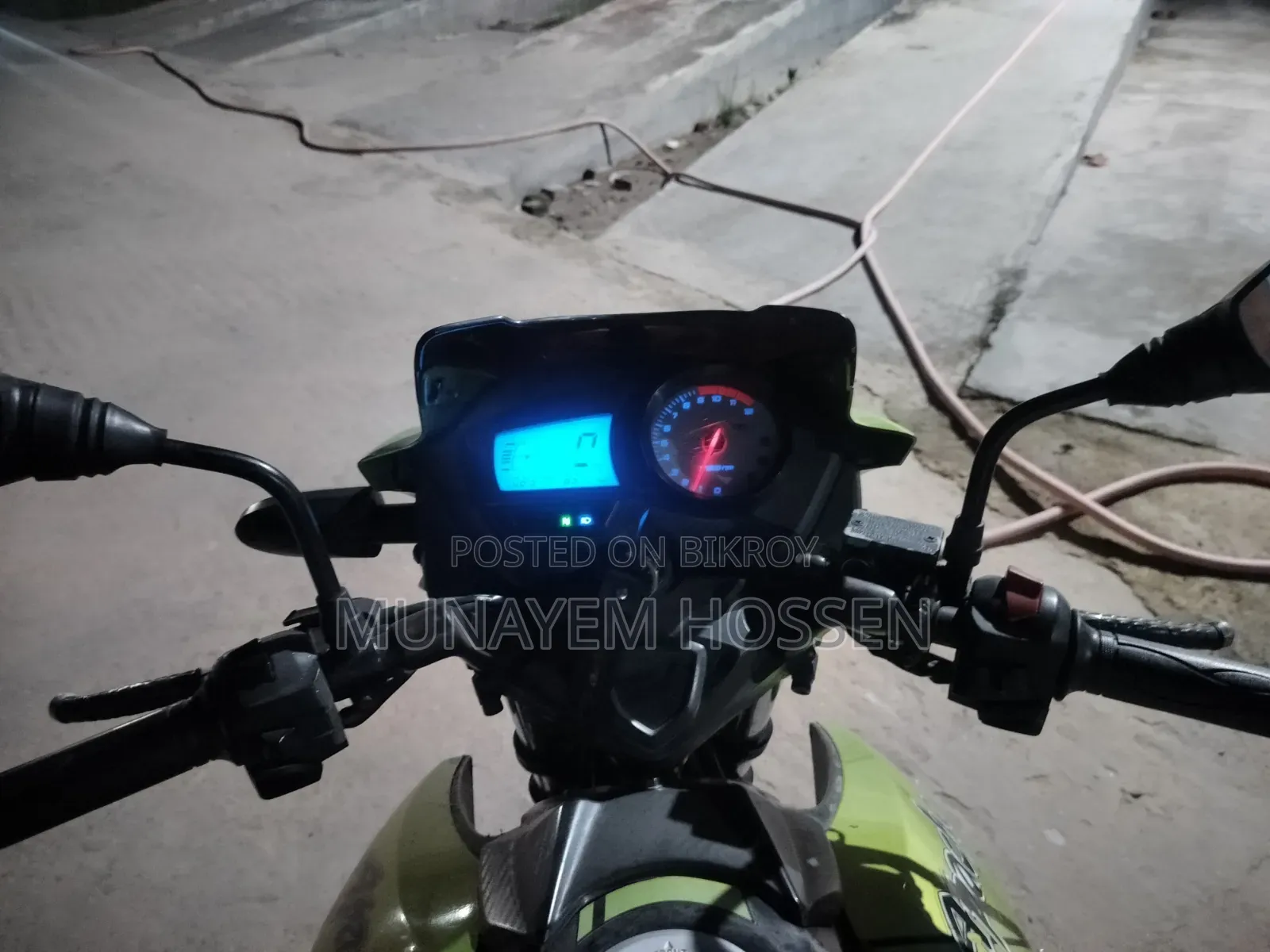 টিভিএস আপাচে আরটিআর ১৬০ টুভি ২০১৭ ব্লু