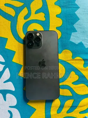 অ্যাপল আইফোন ১৩ প্রো ম্যাক্স ২৫৬ জিবি ব্ল্যাক