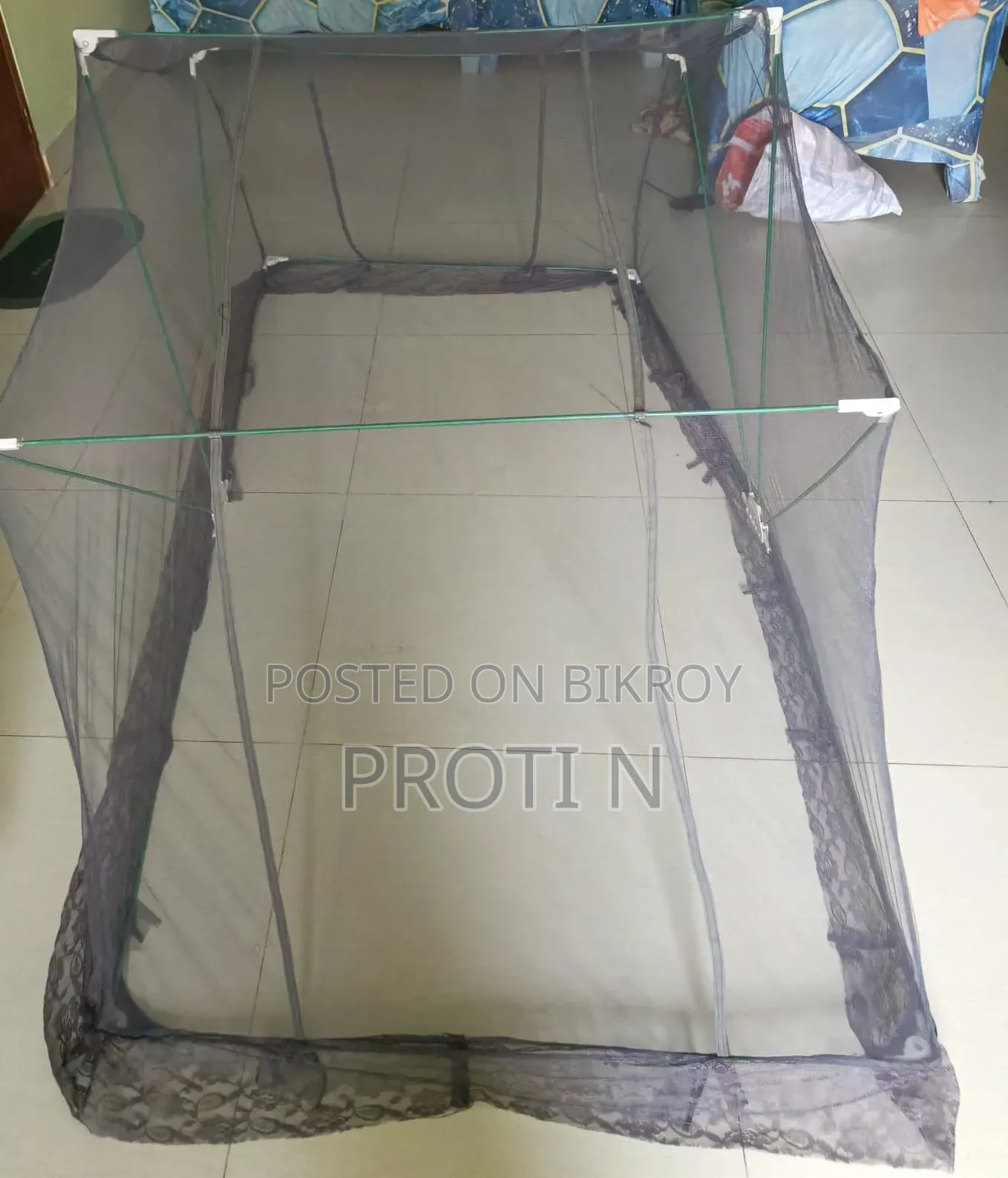 Foldable Standing Mosquito Net, easily foldable, no stand required
