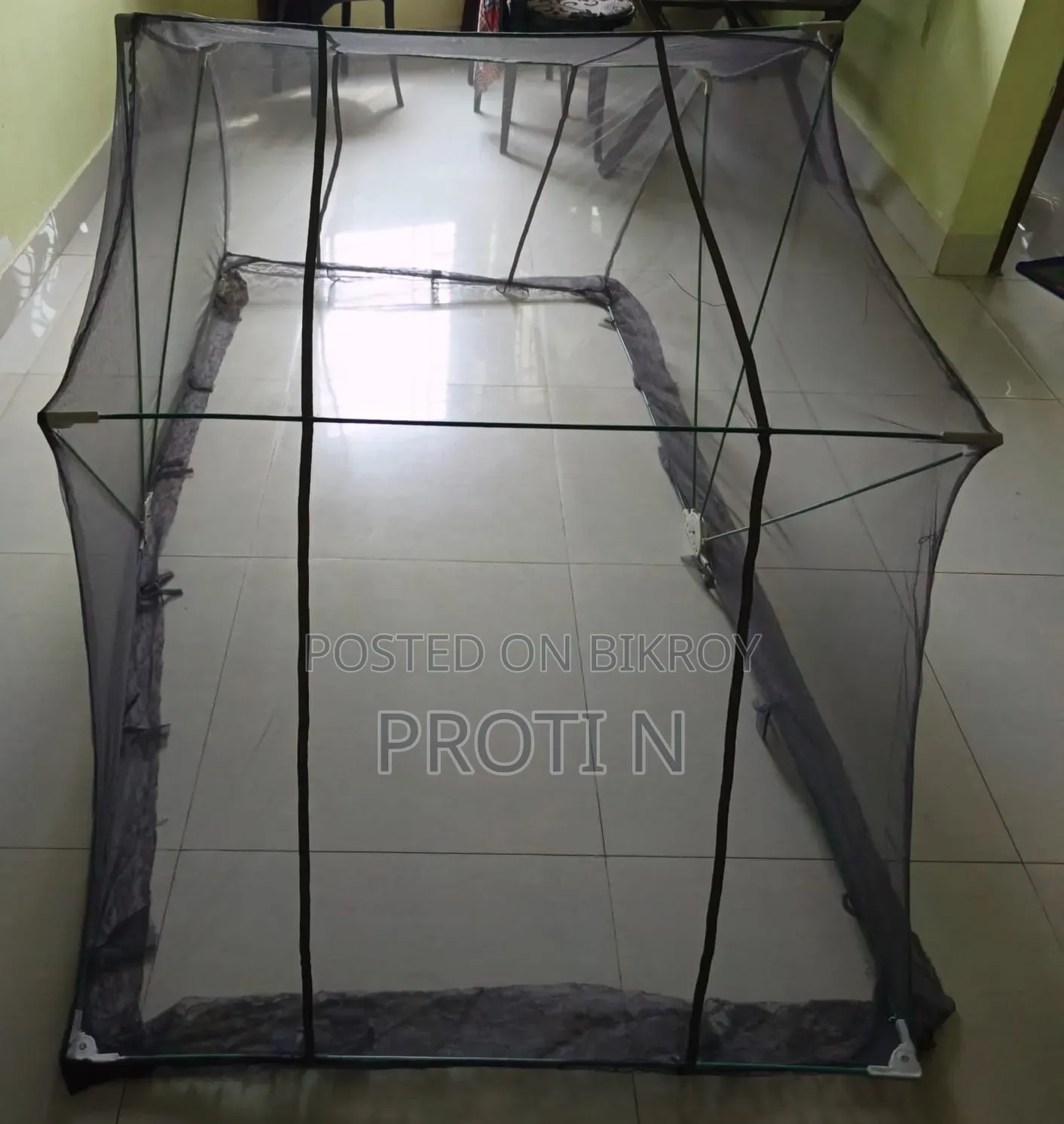 Foldable Standing Mosquito Net, easily foldable, no stand required