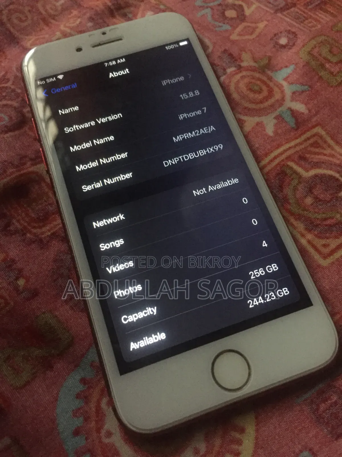 Apple iPhone 7 256 GB Red
