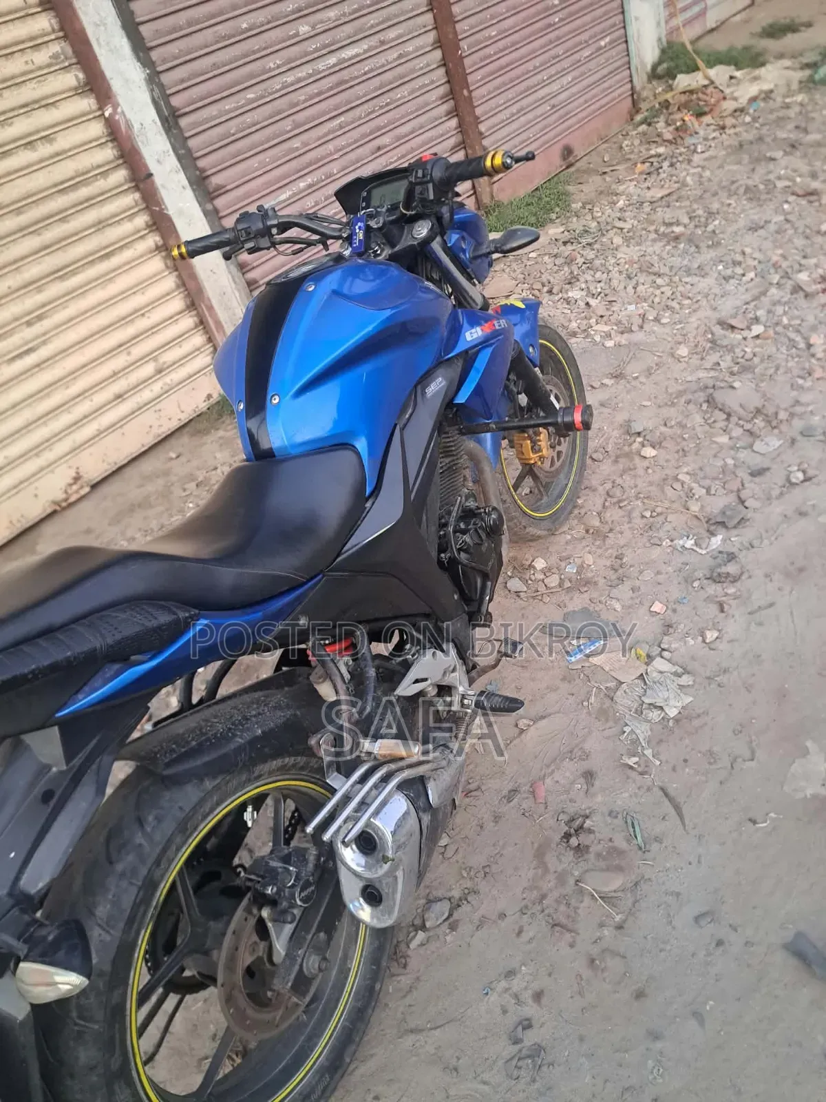 Suzuki Gixxer 2017 Blue