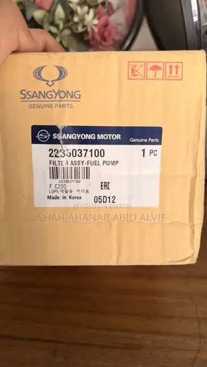 Genuine SsangYong Fuel Pump Filter Assembly - Part 2235037100 (New)