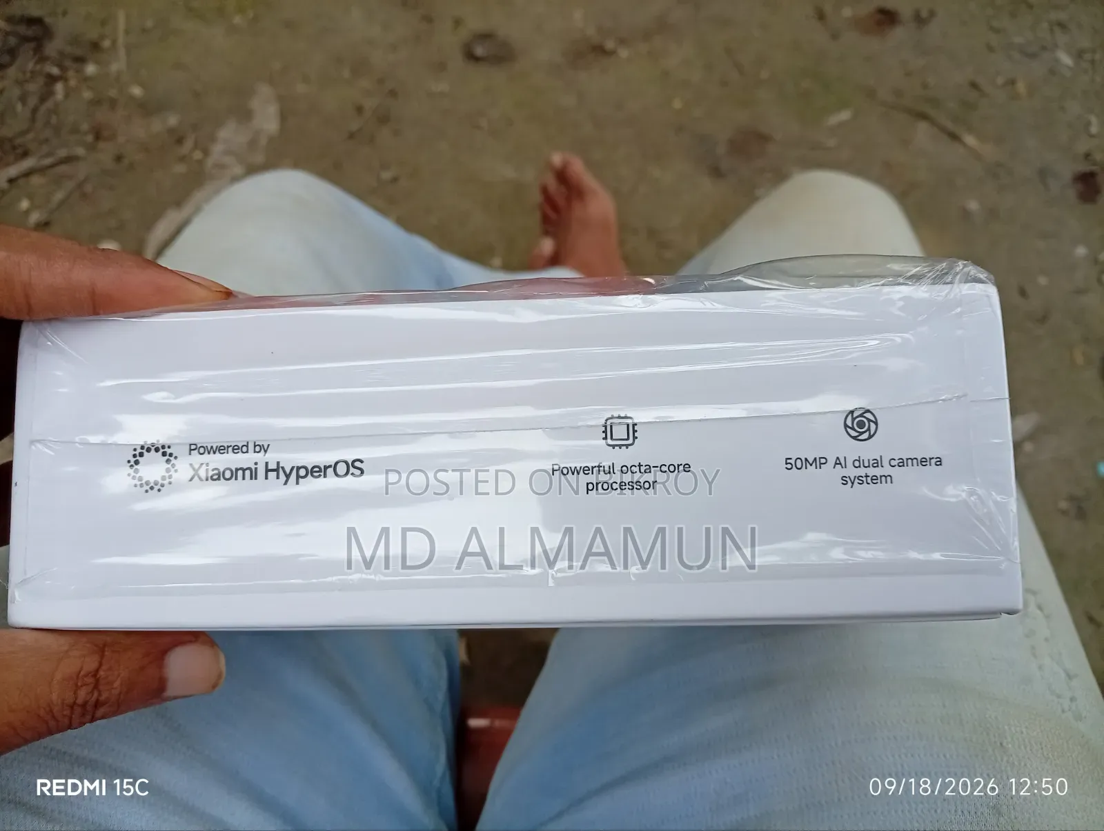 New Xiaomi Redmi Note 15 128 GB Black