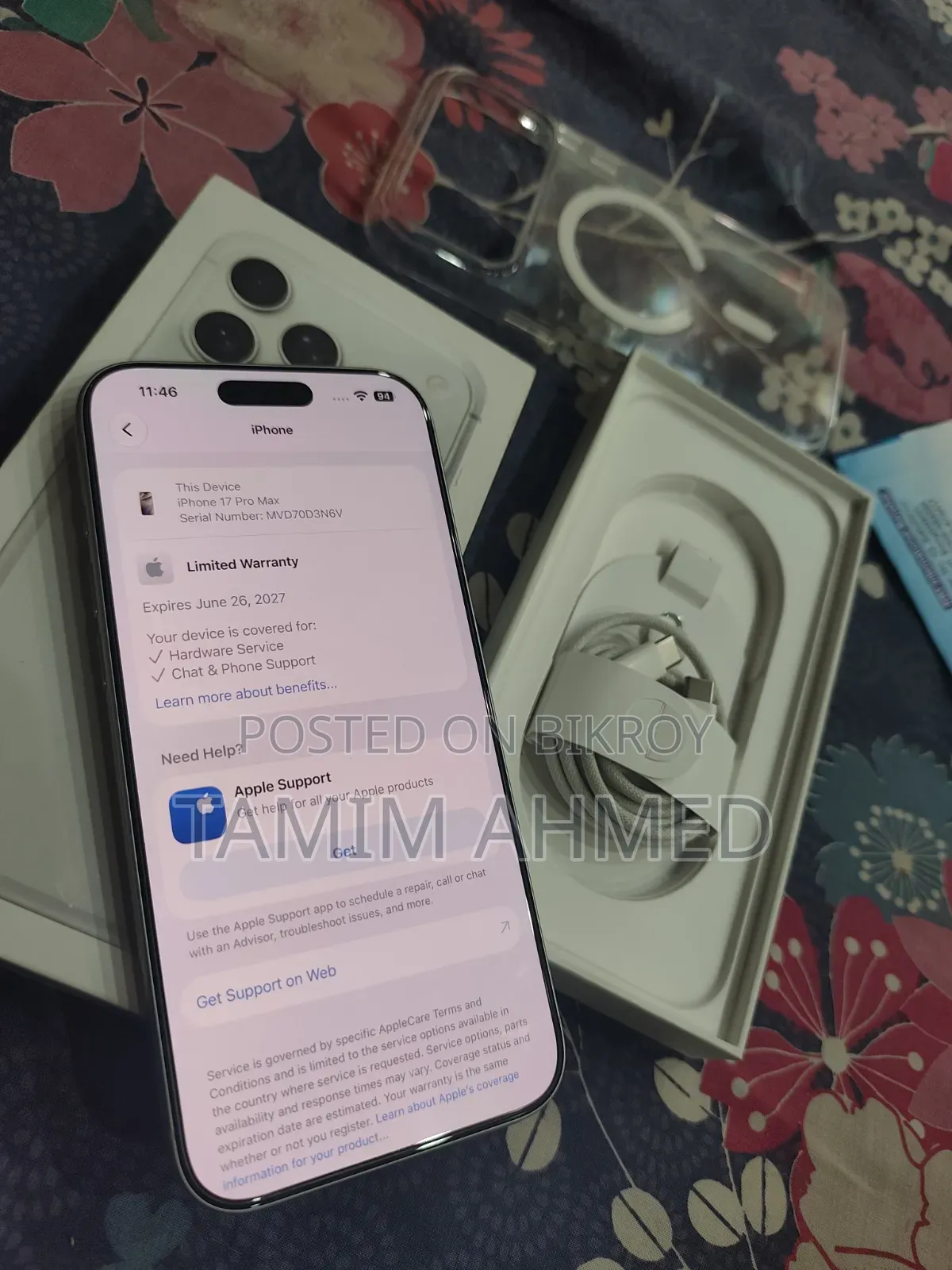Apple iPhone 17 Pro Max 256 GB Silver